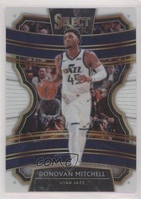 2019-20 Panini Select Concourse White Prizm 31/149 Donovan Mitchell #90 1yj