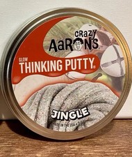 RARE Crazy Aaron's Putty Jingle Christmas Winter