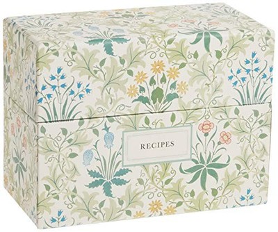 William Morris - VA  Recipe Box - Organizer - G245z