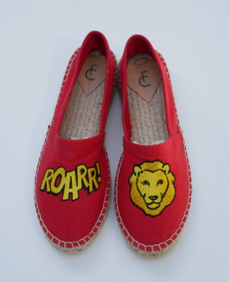 Fabienne Chapot Vintage Espadrilles Neu Größe 38 Rot