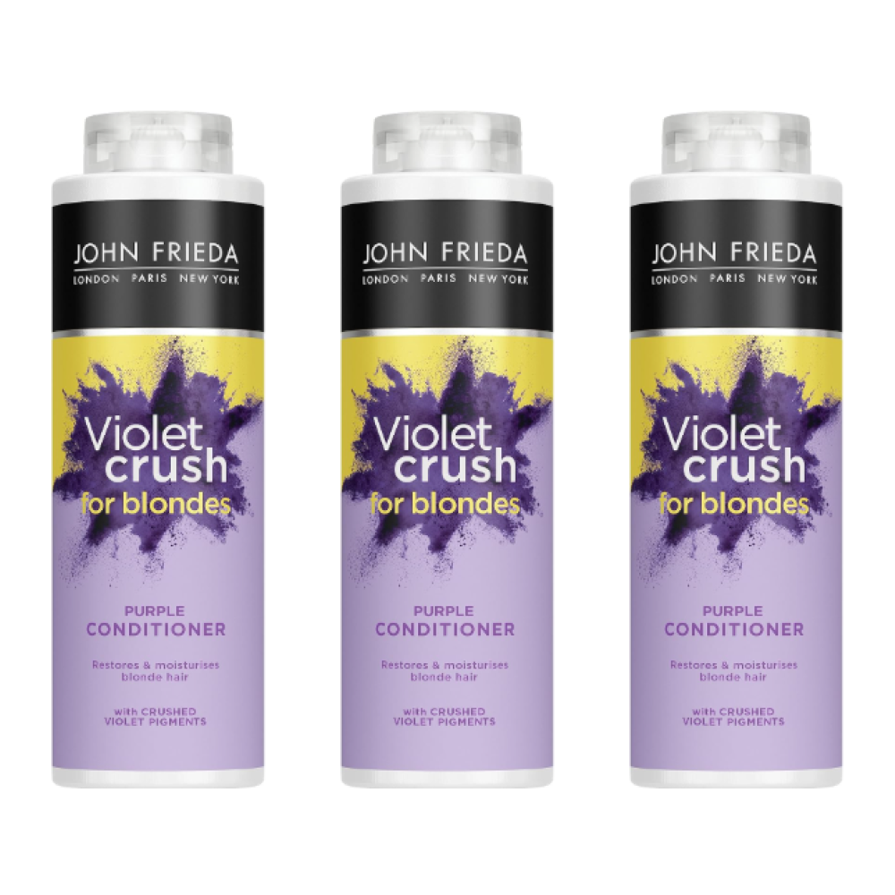 John Frieda Violet Crush Blonde Purple Conditioner 500ml - Image 5