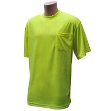 BlackCanyon Outfitters BCOSSTY2X Lime Green Non Rated Short Sleeve Pocket T-S...
