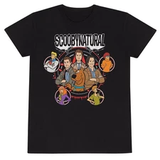 Supernatural Scoobynatural Cartoon Movie Tee Unisex Short Sleeve Shirt S-5XL