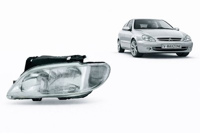 Left Headlight for Citroen Xsara 1997 1998 1999 2000 VP1194L Chrome LHD