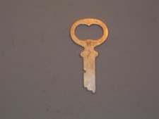 1 Vintage National Cash Register Flat Key  # H-2 on The Hot Collector