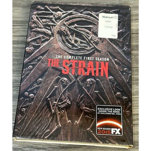 The Strain: The Complete First Season (DVD, 2014, 4-Disc Set) - Good Condition