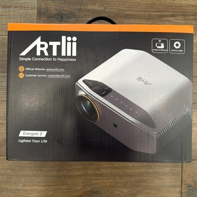 Artlii Energon 2 Wifi Bluetooth Projector Native 1080p Full HD Video Projector
