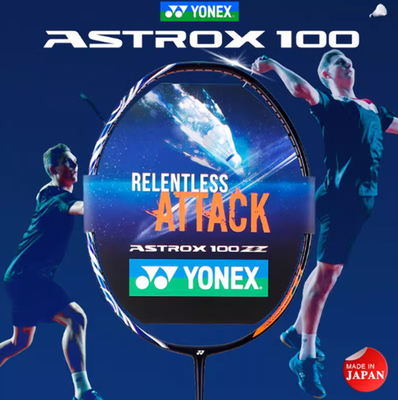 YONEX Astrox 100 ZZ Dark Navy Badminton Racket 3U*4U - 4U G5 / 3U
