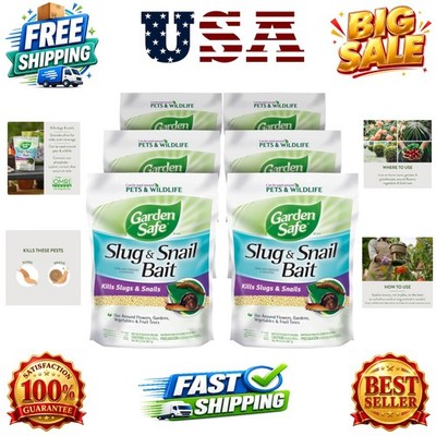 Brand Slug & Snail Bait Granules, 2 Pounds, Slugs & Snails Begin to Die Withi...