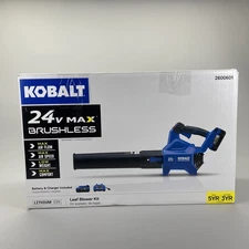 Kobalt 24v MAX leaf Blower  500 CFM 120 MPH KHB 2024B