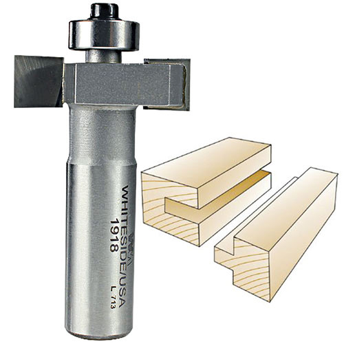 Whiteside Slotting & Rabbeting Bit 1/2 in. SH x 3/8 in. CL x 3/8 in. CD 1918