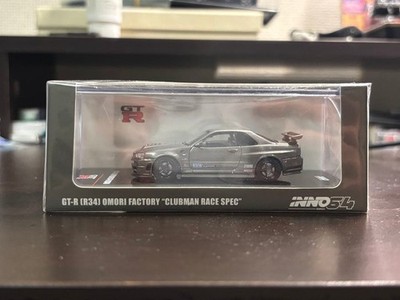 INNO64 1/64 Nissan Skyline GT-R (R34) Omori Factory Spec