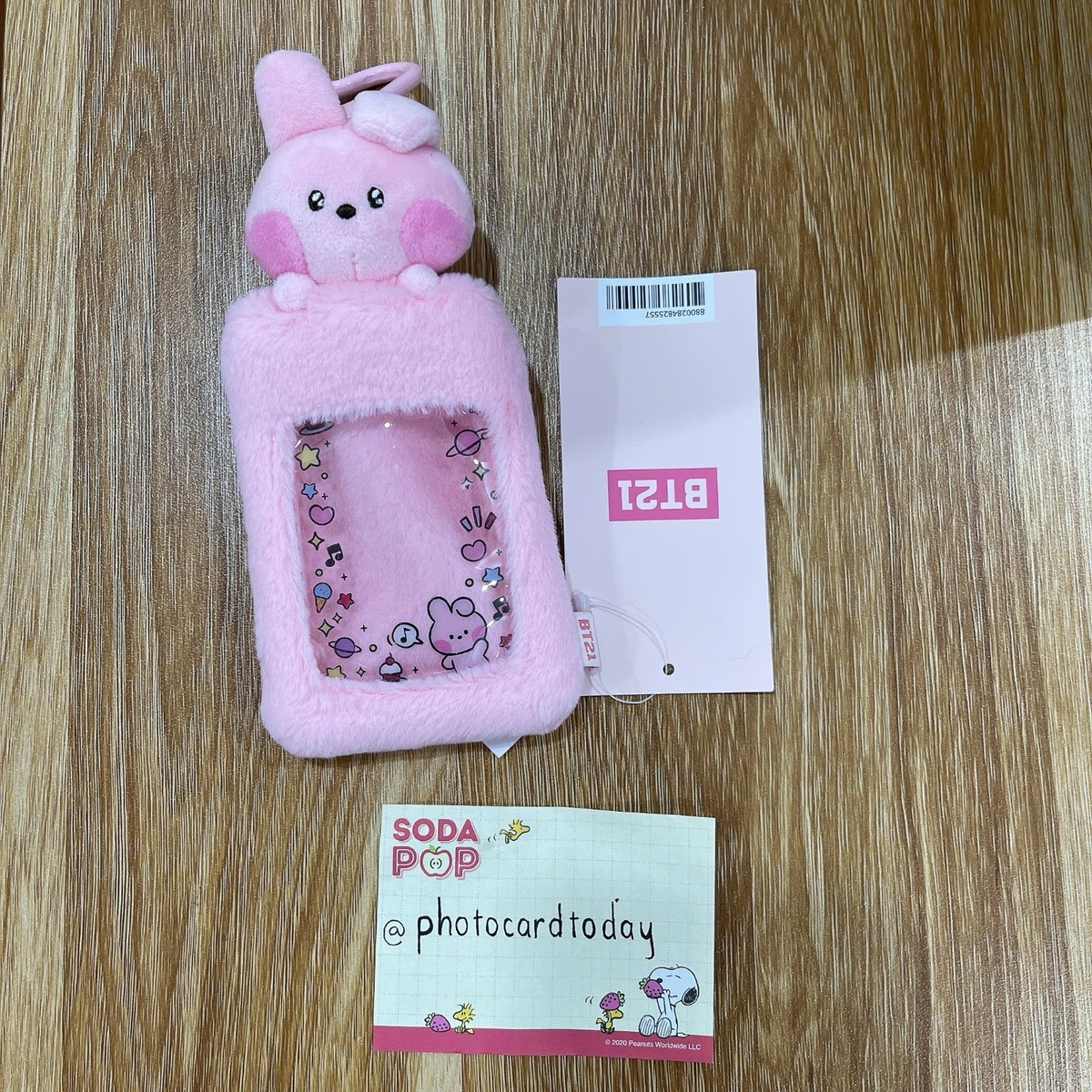 BT21 COOKY ベージュ グレンチェック BTS memories トレカ $_12.JPG
