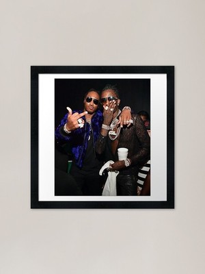 Future Thugger Gerahmter Kunstdruck Gerahmtes Wandbild Poster Leinwanddruck Bild