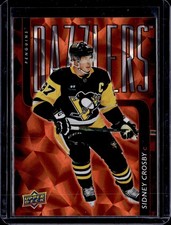 2025-26 Upper Deck #DZ-19 Sidney Crosby Dazzlers Orange