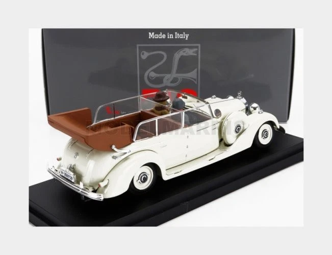 RIO-MODELS 4490/2P MERCEDES BENZ - 770K CABRIOLET 1938 WITH EVA BRAUN AND SS MIL - Immagine 2 di 2