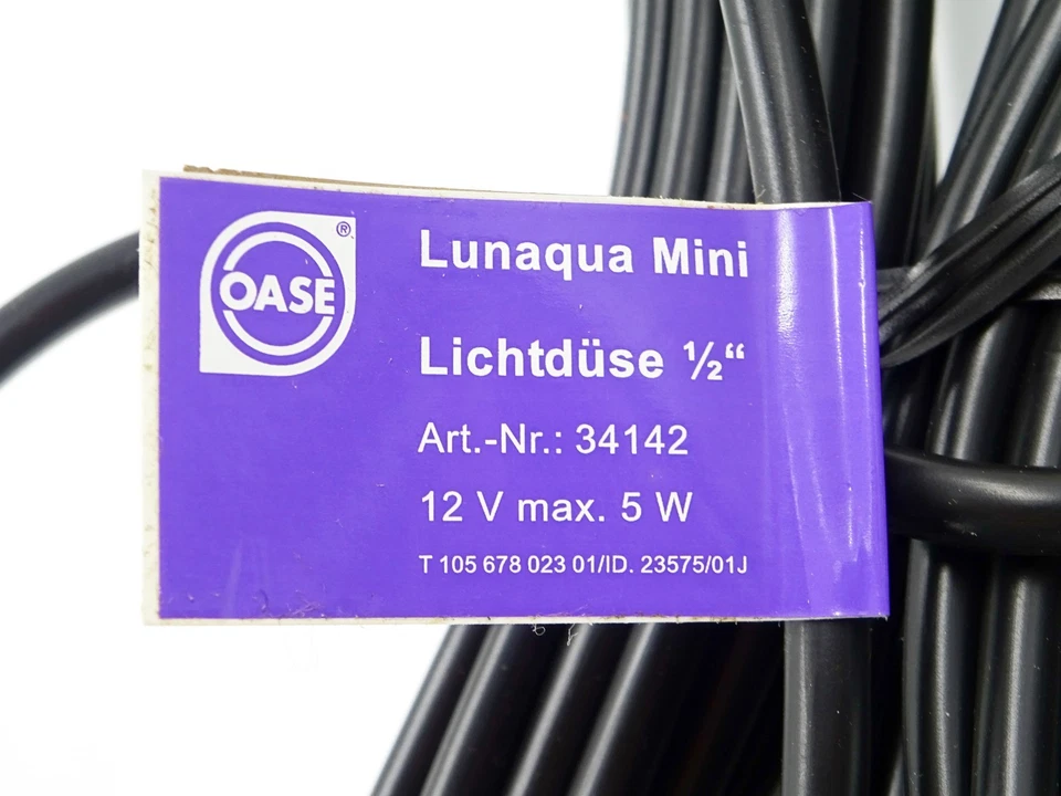 Oase Lichtdüse Teichfackel 1/2" Fontänenaufsatz mit Beleuchtung zu Pumpe - 55460 - Bild 4 von 4
