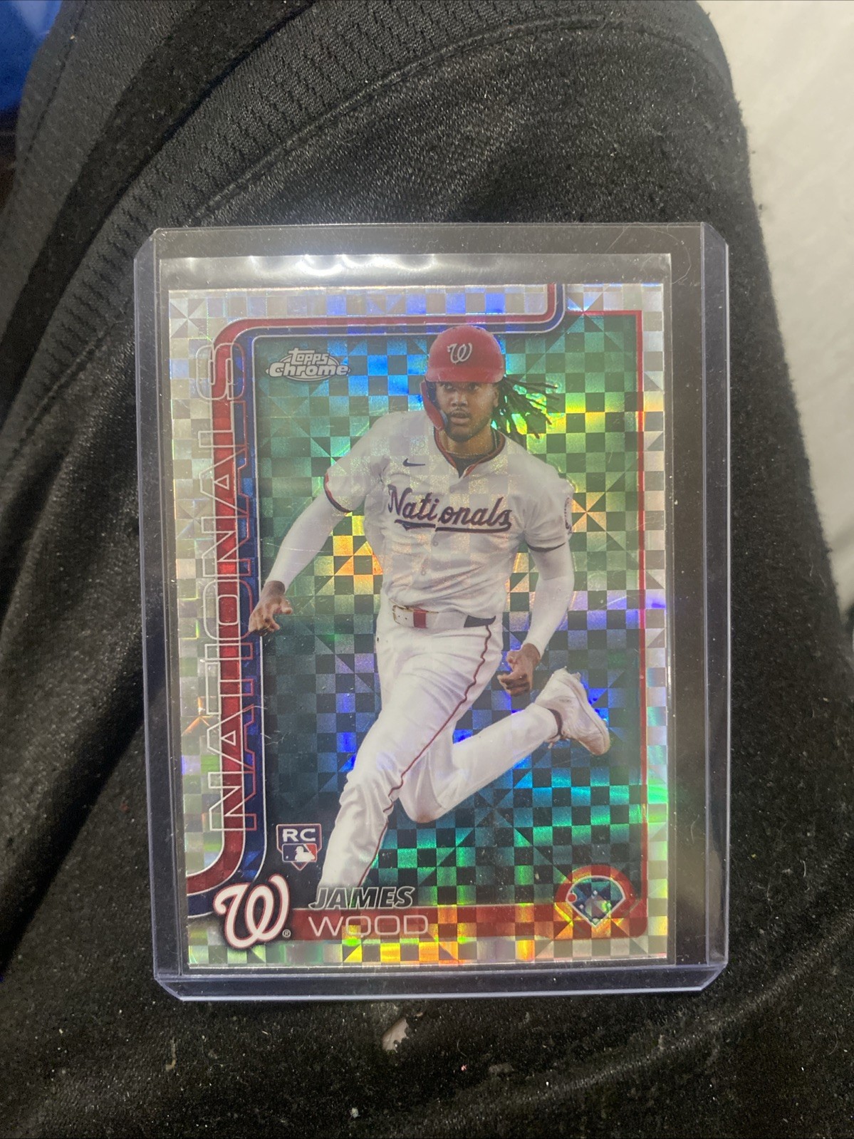 2025 Topps Chrome - James Wood #132 X-Fractor (RC)