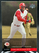 🔥2002 Upper GRIFFEY GALLERY Ken Griffey Jr #489 CINCINNATI REDS HOF!