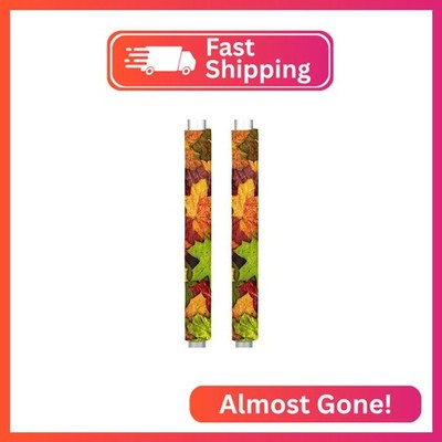 Pardick Spring Flower Grass Refrigerator Door Handle Covers Set of 2 Spring Flow