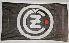 CZ Motorcycle Logo Flag Banner 3x5 ft Mancave Garage Flag MX/SX