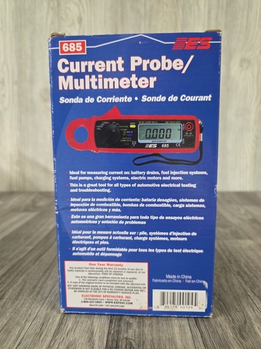 Multímetro de sonda de corriente ES Electronic Specialties 685 - Imagen 3 de 7