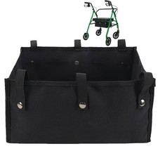 Under Seat Rollator Bag, Rollator Basket Large Walker Accessories Bag, Walker...