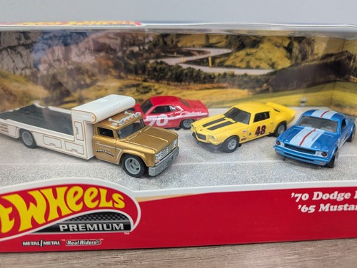 Hot Wheels Premium Collector Set PONY RIDES 2021 GRN83 Neuf, scellé - Photo 2/7