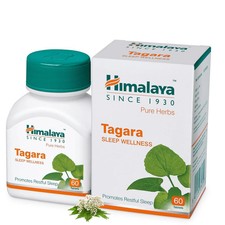 Himalaya Tagara Tablet. for Restful Sleep, 60 Tablets - Free Shipping