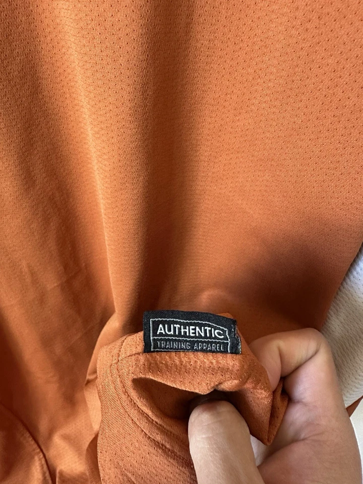 Swoosh vintage Nike Team Texas Longhorns cuadros centrales talla mediana bonito universitario Foto 4 de 4