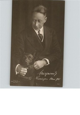 Nobility Prussia Crown Prince Friedrich Wilhelm dog