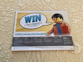 LEGO Instruction Manual Booklet The LEGO Movie Benny&rsquo;s Spaceship 70816 No Brick
