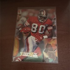 Fleer Metal 1995 Jerry Rice #174 San Francisco 49ers NFL Football Card