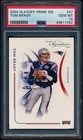 2004 Playoff Prime Signatures Tom Brady #57 #'d /999 Graded PSA 10 Gem Mint