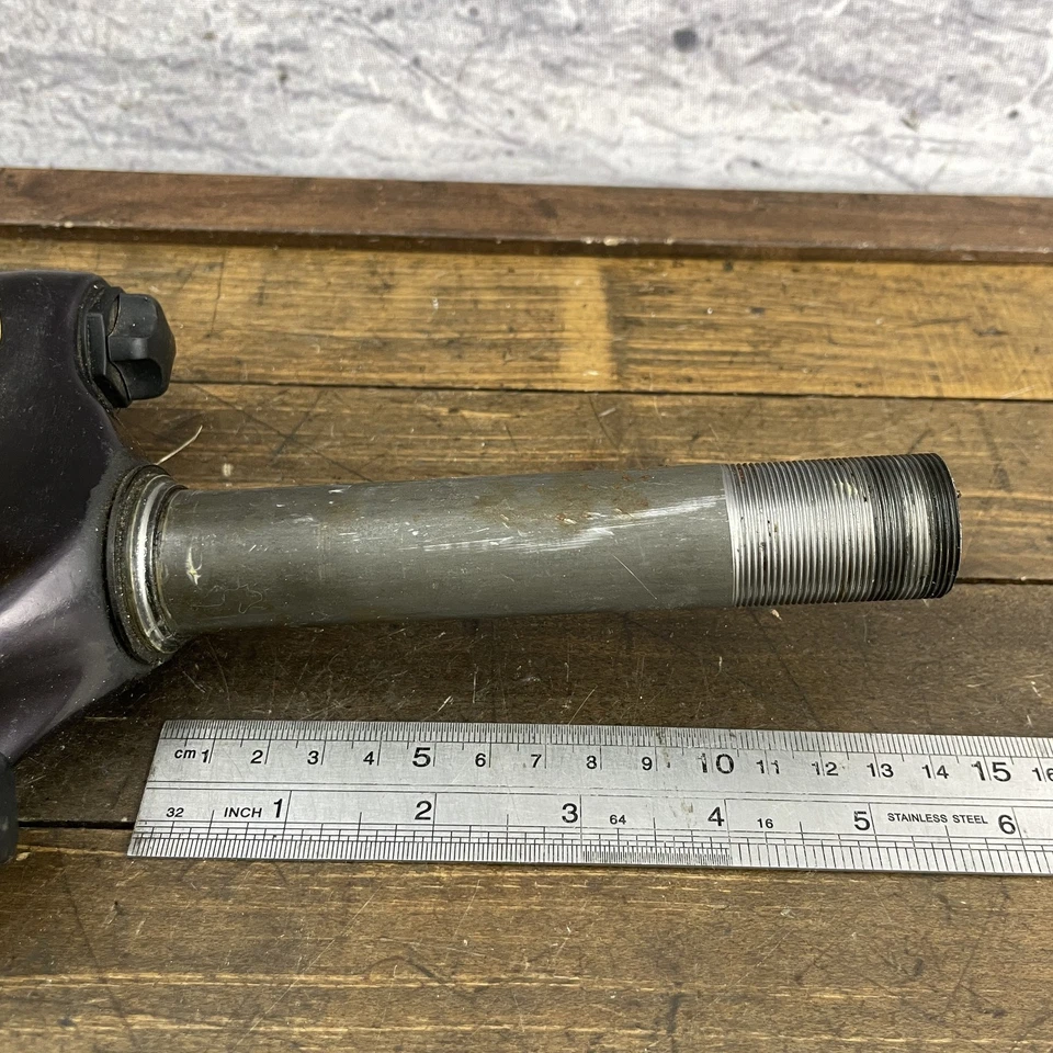 Vintage RockShox Quadra 21R Fork 1" Threaded Black Crown 26in PARTS REPAIR - Image 3 of 4