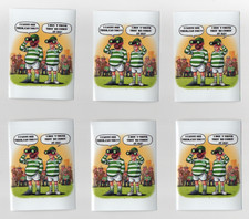 50 x GLASGOW CELTIC 8CM x 5.8CM STICKERS - GREEN BRIGADE PARKHEAD ULTRAS CFC