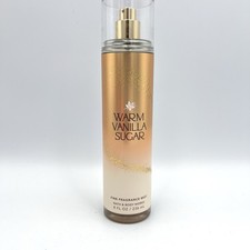 Bath  Body Works WARM VANILLA SUGAR Fine Fragrance Body Mist Spray 8Oz