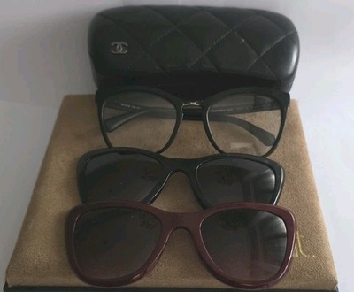CHANEL 5393 C.1646/1W 54()20 CLIP ON SONNENBRILLE ORIGINAL UNIKAT BEI EBAY!!