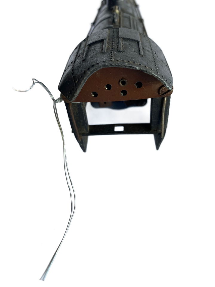 Black Steam Locomotive Engine Shell 302 O Gauge Model Train Part/Repair ...