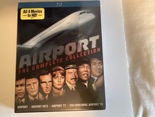 Airport The Complete Collection NEW Blu-ray + Slipcase 1975 ‘77 ‘79 The Concorde Airport The Complete Collection NEW Blu-ray + Slipcase 1975 ‘77 ‘79 The Concorde