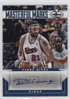 2012-13 Limited Masterful Marks 84/199 Vlade Divac #16 Auto HOF 0wg1
