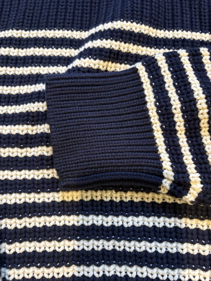 Suéter deportivo a rayas Tory Burch talla pequeña Foto 3 de 4