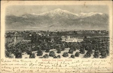 Redlands From Smiley Heights, California CA 1906 Antique Vintage Postcard