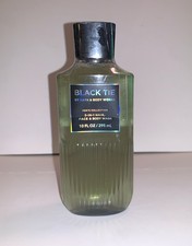 Bath  Body Works Black Tie Men's 3-in-1 Hair, Face, Body Wash