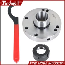 Findmall ER-32 Collet Chuck 100mm Diameter Compact Lathe For Milling Tool