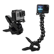 Suptig Jaws Flex Clamp Mount Gooseneck for 123.9 cubic inches, Black