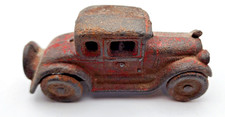 Antique Cast Iron 1930s Ford Coupe. 4.25" Hubley Arcade