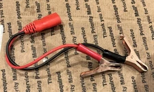 Battery Clamps Cable Clip Set For Power Probe 3 III Alligator Clip