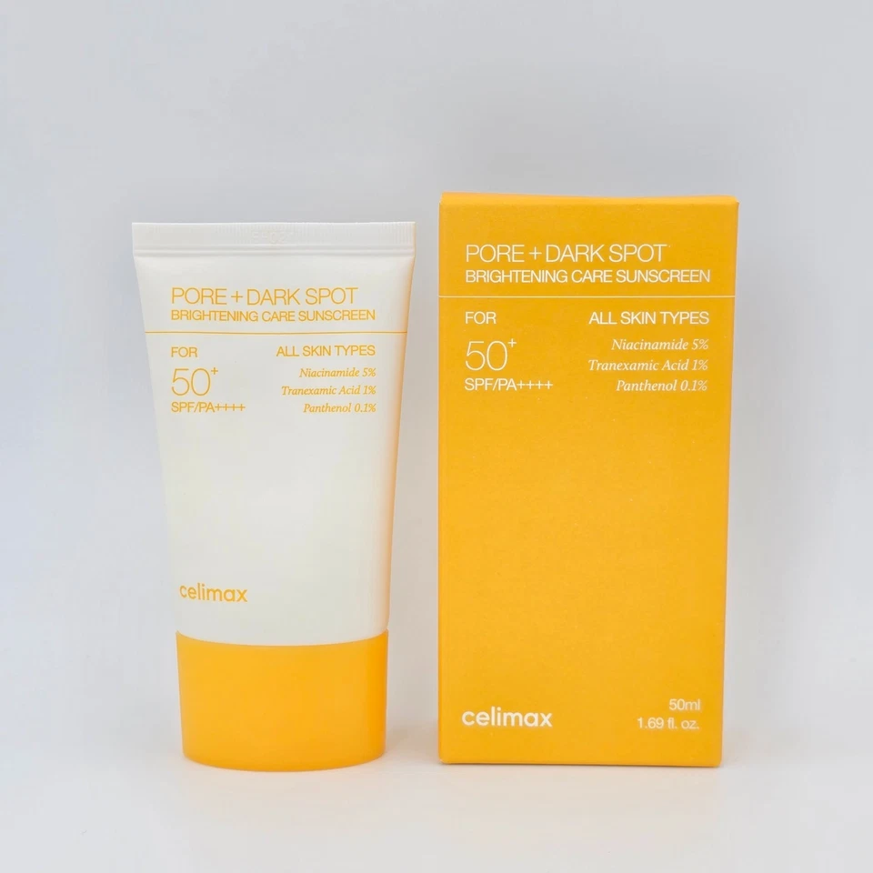 CELIMAX Pore+Dark Spot Brightening Care Sunscreen SPF50+ PA++++ 50ml