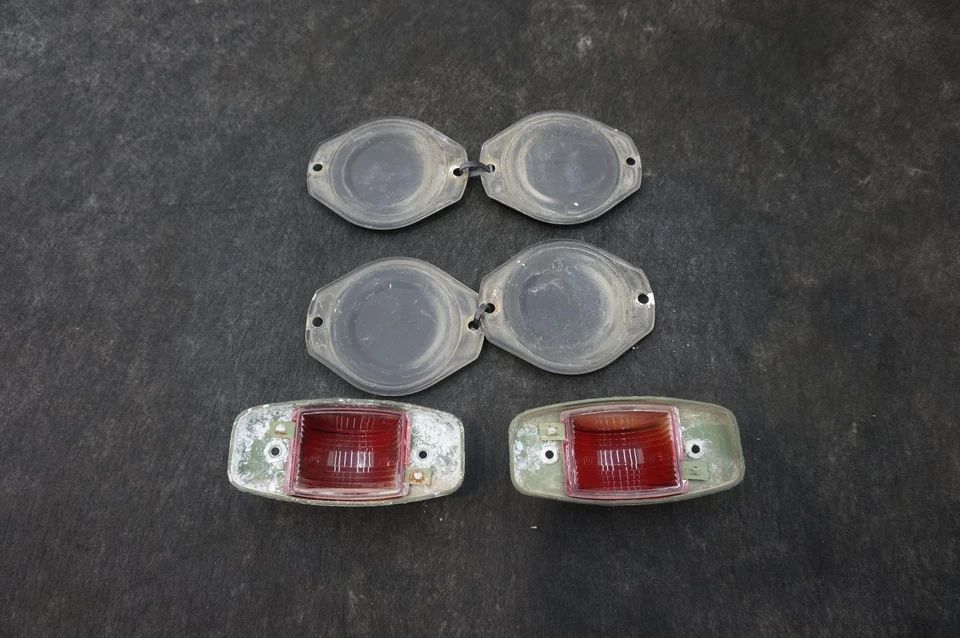 Juego reflector marcador trasero izquierdo derecho AM General Hummer Humvee H1 M998 1992 Foto 4 de 4